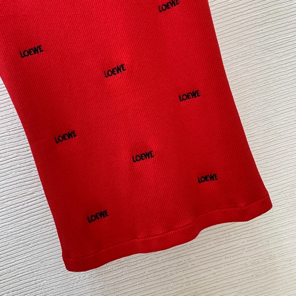 Loewe Red Logo Ribbed Tank - Picture 7 of 9